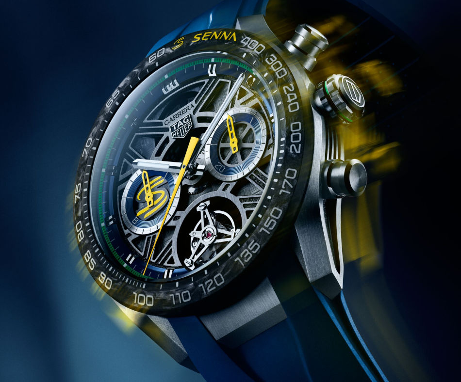 TAG Heuer Carrera Chronograph Tourbillon x Senna