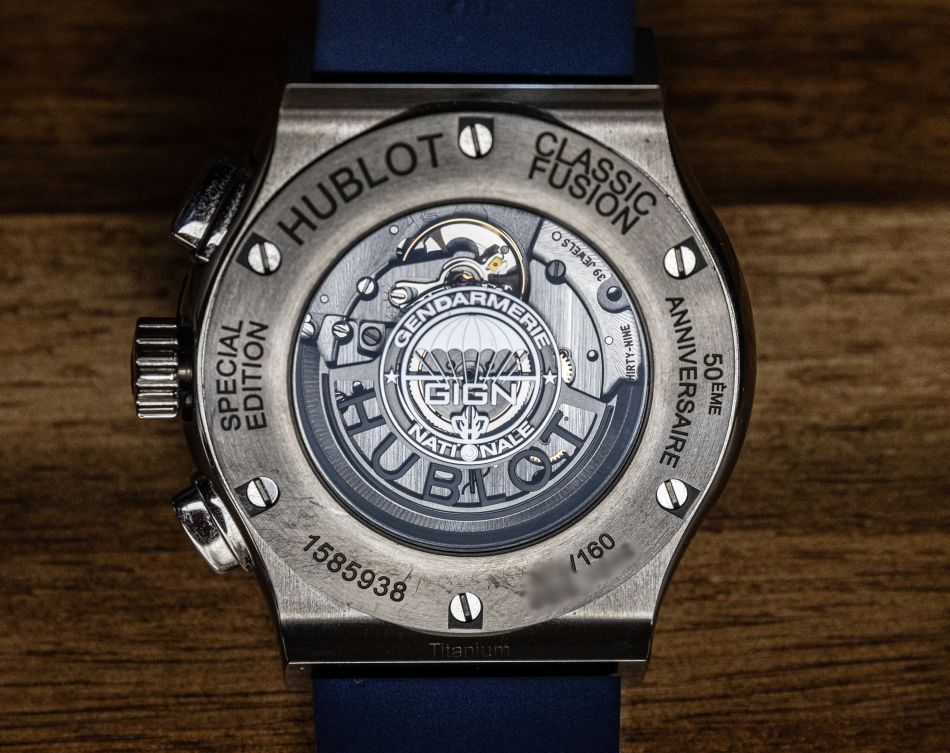 50 ans de GIGN avec le Chronographe Classic Fusion de chez Hublot