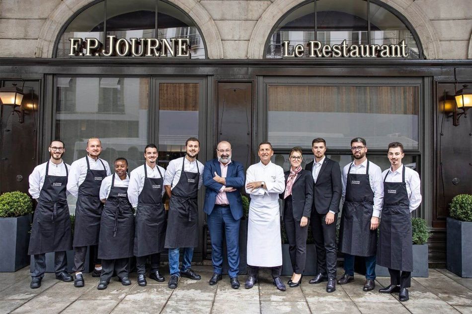 F.P.Journe : la très exclusive élégante Le Restaurant avec cadran rouge-bordeaux !