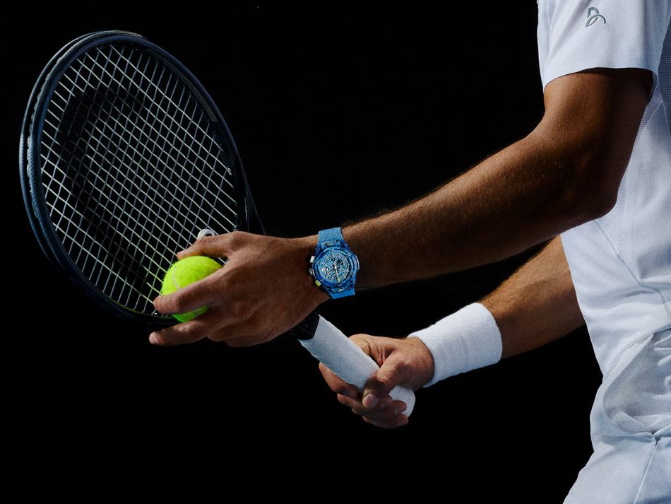 Hublot Big Bang Unico Novak Djokovic : 55.000 pour un chrono en raquettes et polos recyclés