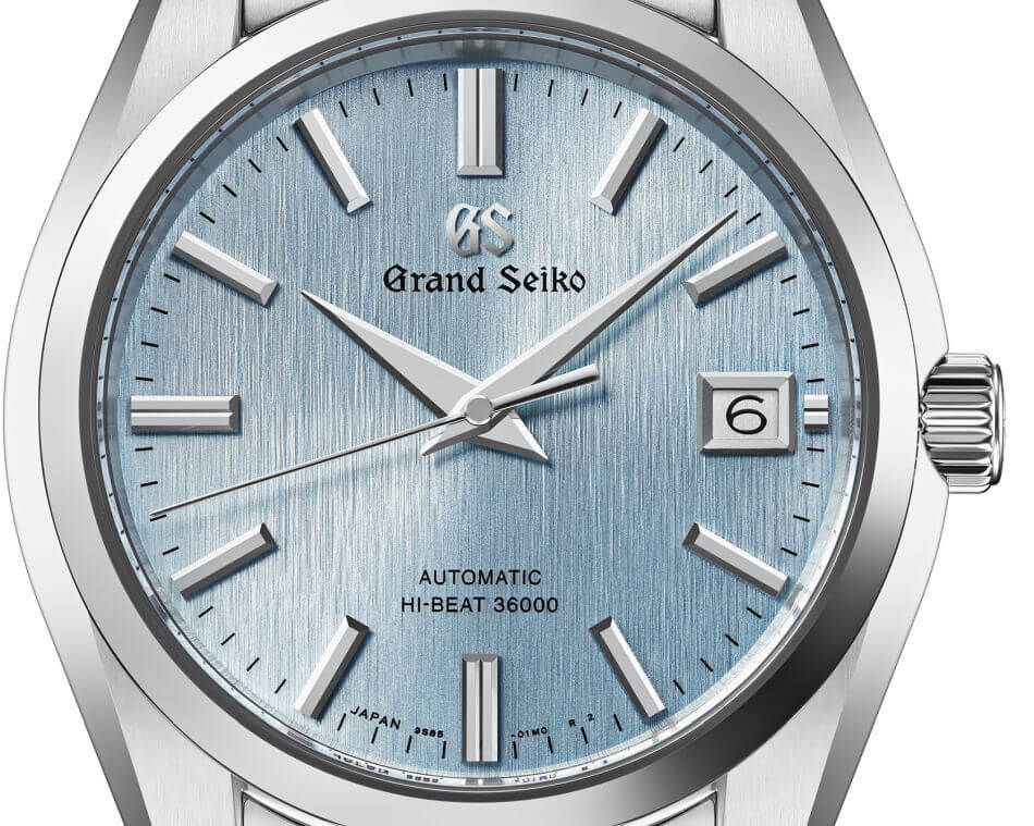 Grand Seiko : une seconde création Hi-Beat au cadran inspiré d'une cascade de glace