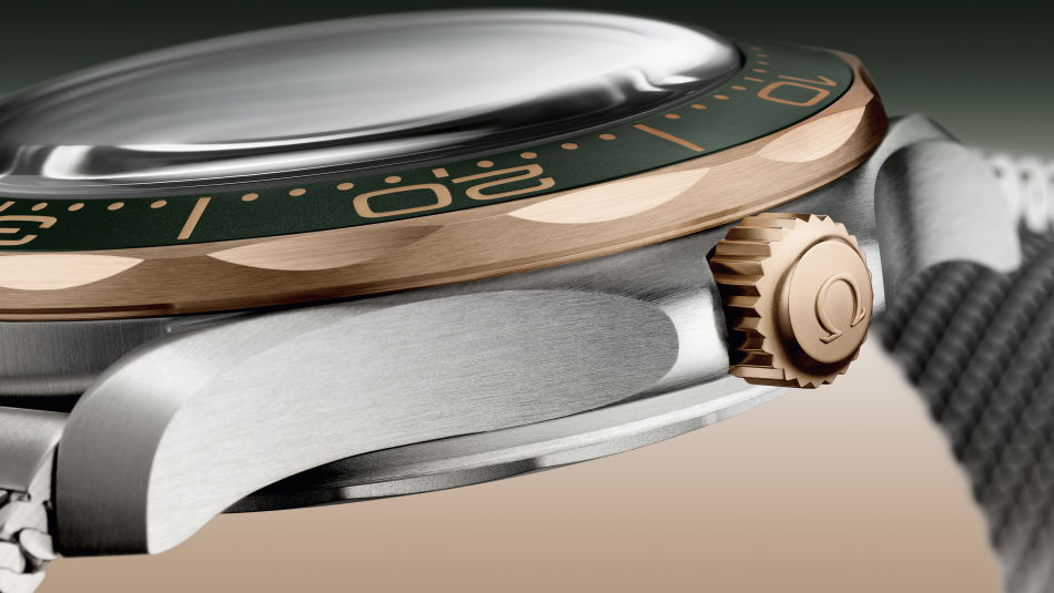 Omega : une nouvelle Seamaster Diver 300M en titane et bronze gold