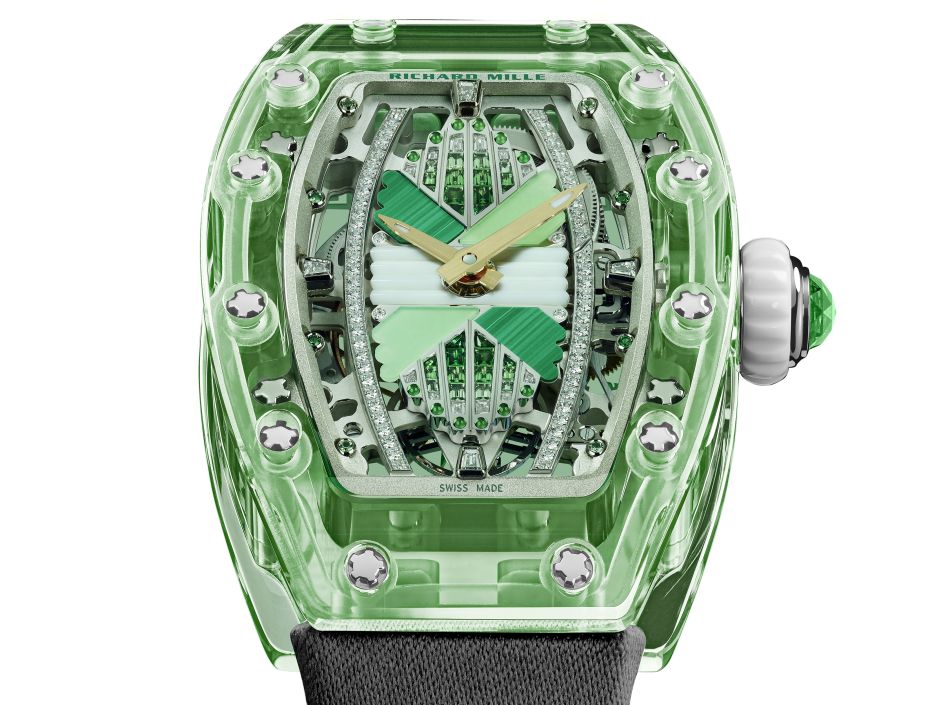 Richard Mille RM 07-02 Automatique Saphir : toute la pureté et la transparence du saphir au service de la haute horlogerie