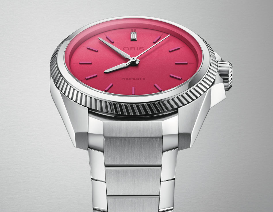 Oris Propilot X Miss Piggy : montre cochonne