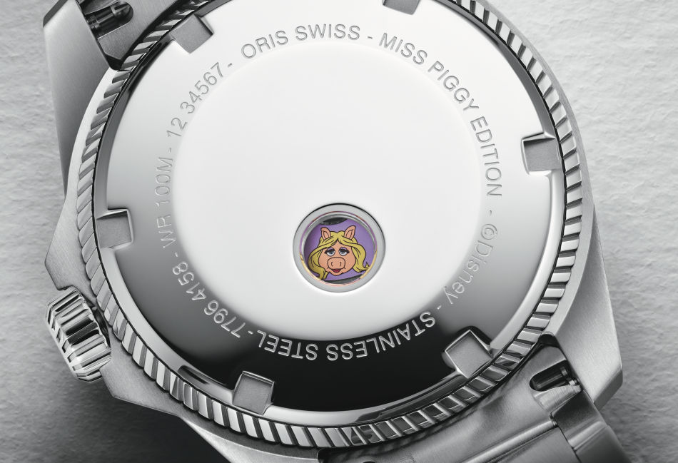 Oris Propilot X Miss Piggy : montre cochonne