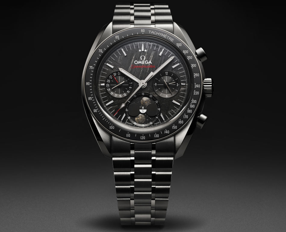 Omega Speedmaster Moonphase Meteorite : demandez-lui la Lune