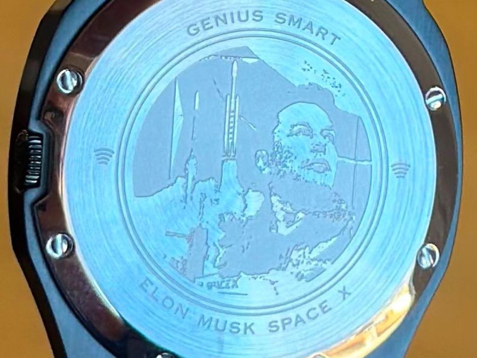 Montre Genius pièce unique Elon Musk