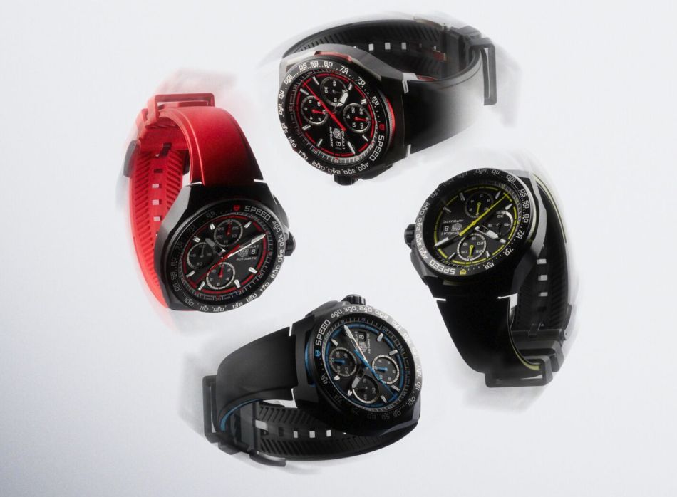 TAG Heuer Chronograph Formula 1 : quatre nouvelles versions dont une édition limitée Oracle Red Bull Racing