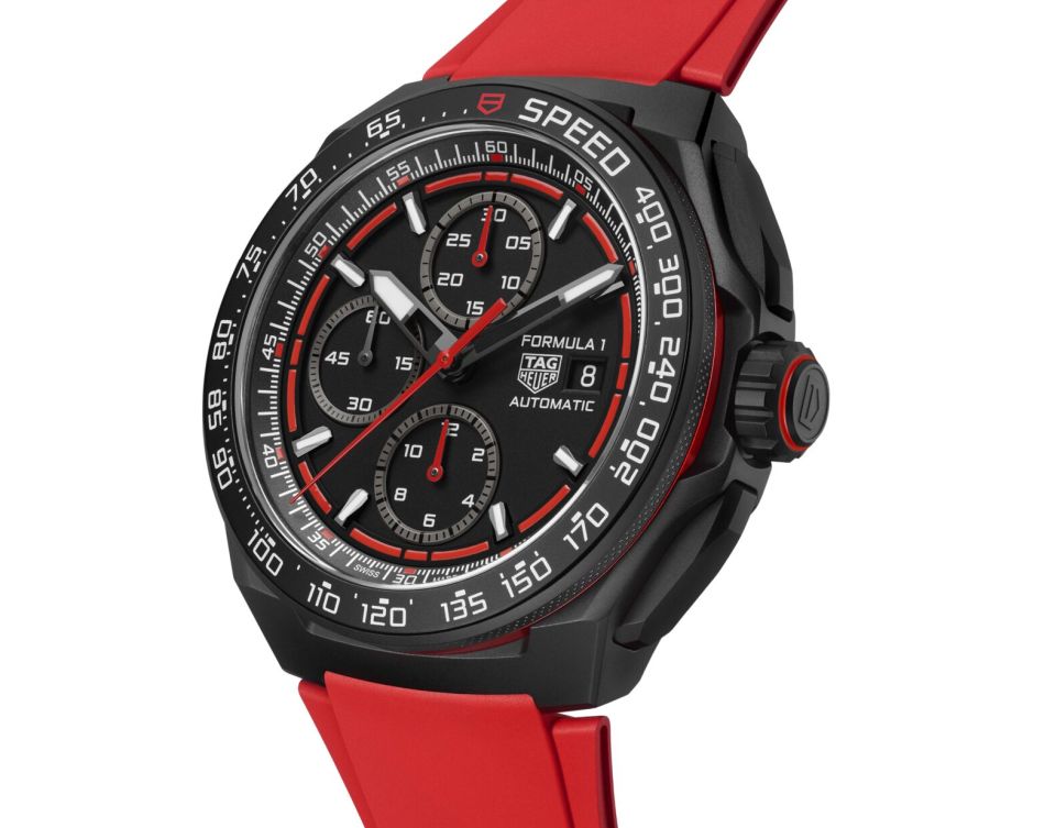 TAG Heuer Chronograph Formula 1 : quatre nouvelles versions dont une édition limitée Oracle Red Bull Racing