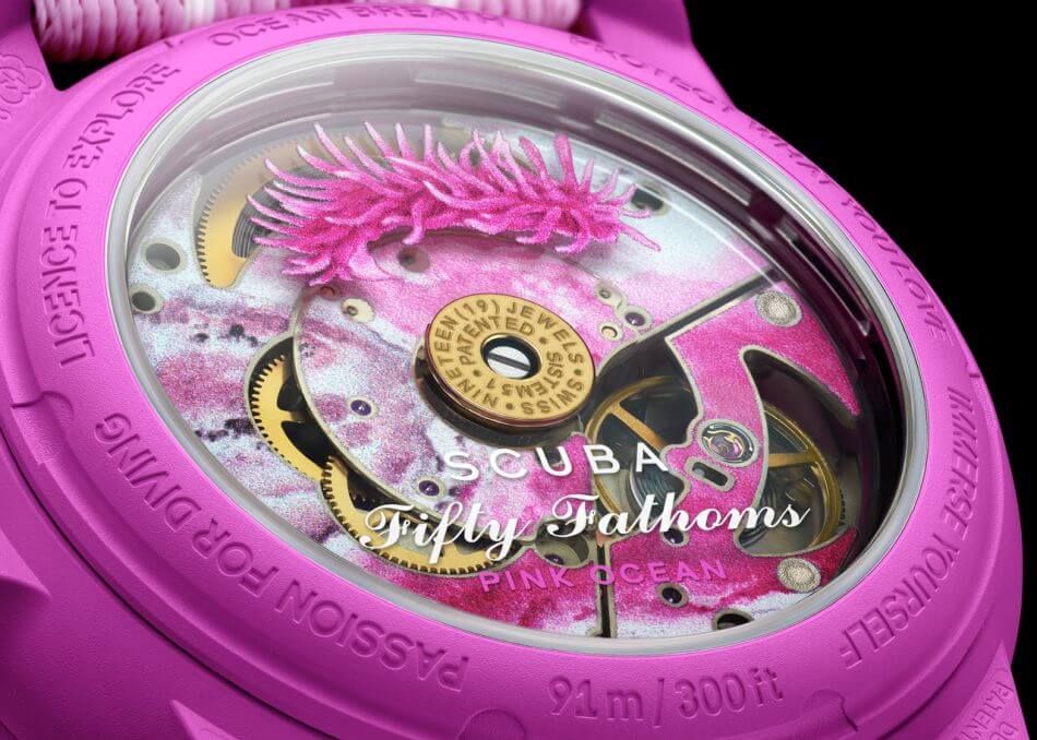 Blancpain x Swatch Scuba Fifty Fathoms Pink Ocean : rose comme un lac salé