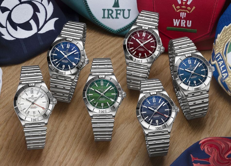 Breitling Chronomat Six Nations : l'ovalie à l'honneur en 40 et 32 mm