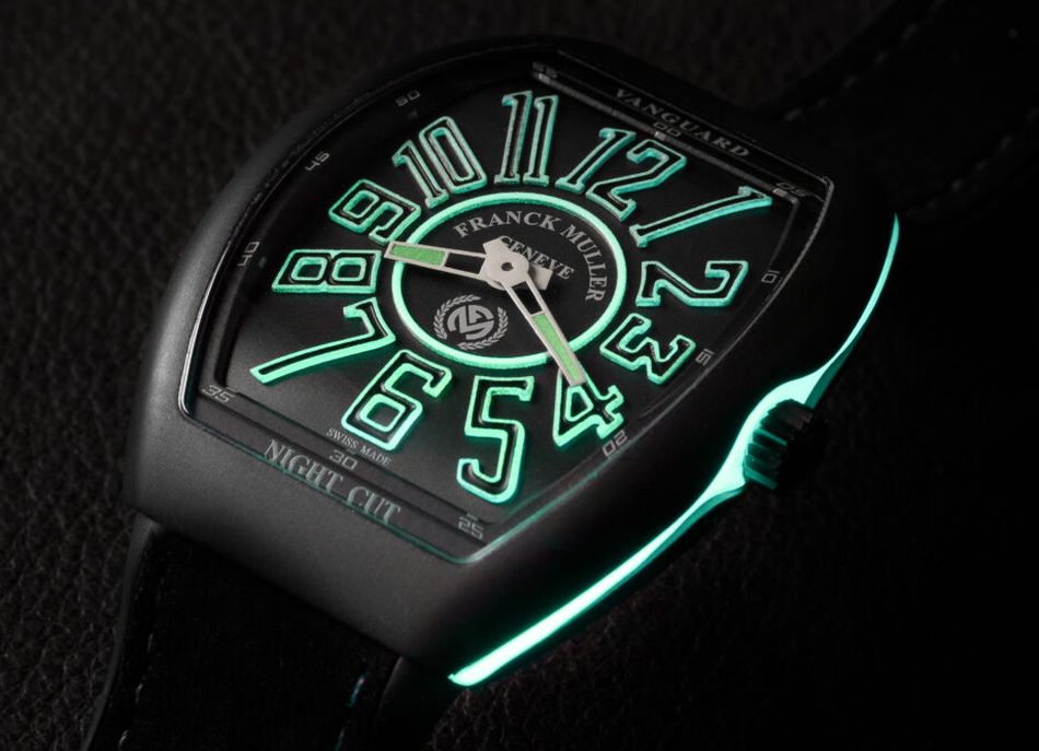 Franck Muller Vanguard Night Cut : belle de jour, éclatante la nuit