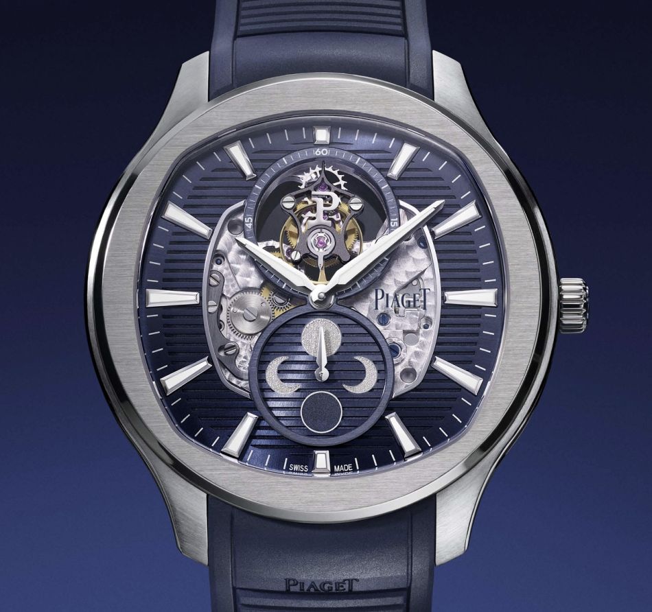 Piaget Polo Flying Tourbillon et phase de Lune : tout en finesse bien évidemment !