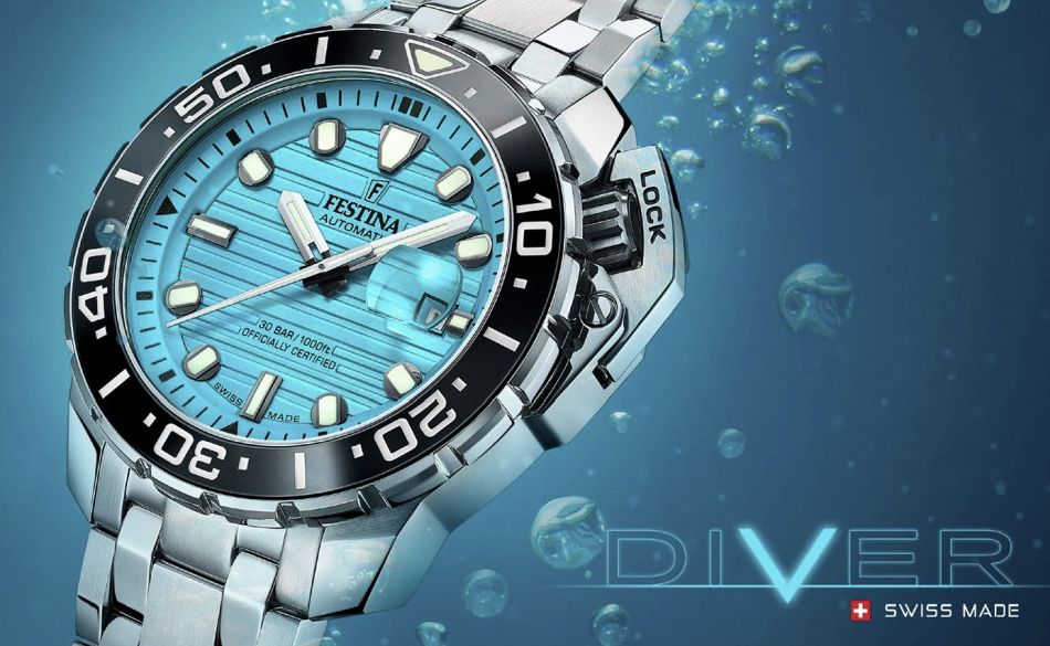 Festina Swiss Made Automatic Diver : tout d'une grande