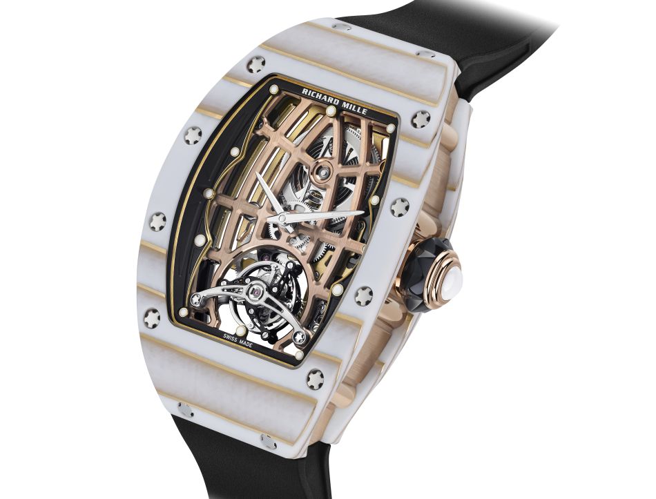 Richard Mille RM 74-02 Tourbillon automatique en quartz TPT or : de la fusion du minéral et du métal