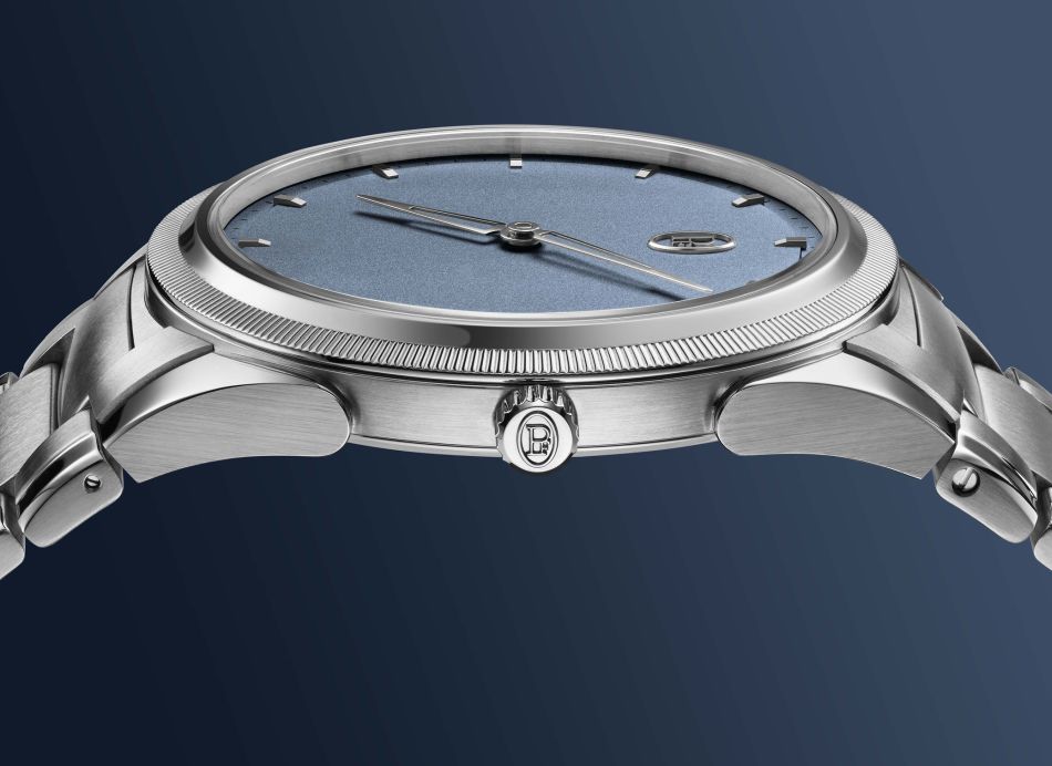 Parmigiani Fleurier Tonda PF : cadran bleu minéral pour une version de 40 mm toute en platine