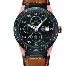 TAG Heuer Connected : smartwatch en or rose