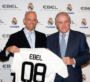 Le Real Madrid rejoint Ebel et aura sa propre montre en octobre 2009 !