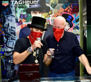 TAG Heuer, partenaire de l'artiste Alec Monopoly