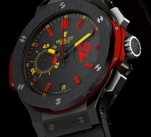 Hublot joue à Old Trafford Manchester et présente la Red Devil Bang !