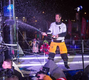 Armel Le Cléac'h remporte le Vendée Globe avec une Ralf Tech au poignet