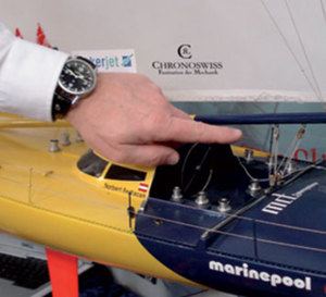 Vendée Globe : Norbert Sedlacek sur Nauticsport-Kapsch porte une Timemaster Chronoswiss