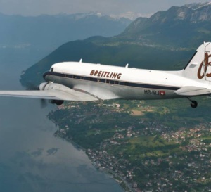 Le Breitling DC-3 s'est envolé pour son grand tour du monde