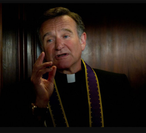 Un grand mariage : Robin Williams porte une Calibre en or de chez Cartier