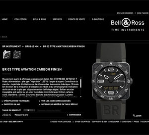 Bell &amp; Ross se lance dans le e-commerce