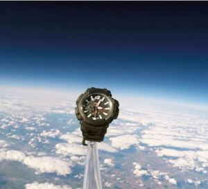 Une G-Shock dans l'espace