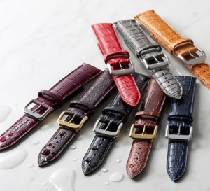 Japon : Premium Croco, toute une collection de bracelets en croco étanche