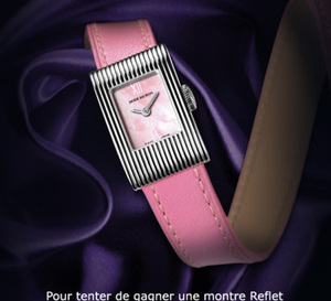 Boucheron watch quizz : une montre Reflet à gagner sur Facebook