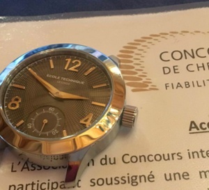 Concours de Chronométrie : c'est parti pour l'édition 2019