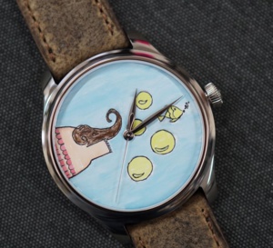 Moser : deux montres uniques aux cadrans dessinés par des enfants pour la cause des enfants