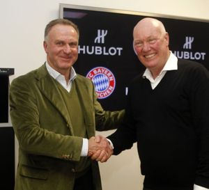 Hublot : chronométreur officiel du FC Bayern Munich