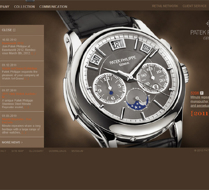 Patek Philippe : lancement du nouveau site Internet Patek.com