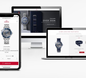 Omega : lancement de son site de vente en ligne en Europe