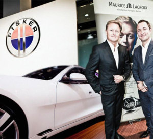 Maurice Lacroix devient partenaire de Fisker Automotive