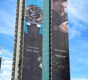 Oris : gros coup de pub à Bangkok