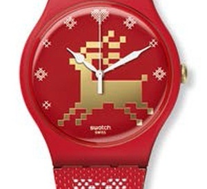 Swatch : partenaire du sapin de noël des Galeries Lafayette Haussmann