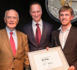 Paul Wudy remporte le F. A. Lange Watchmaking Excellence Award 2013