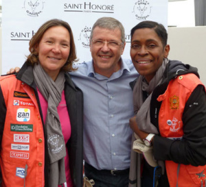 Saint Honoré au départ du Rallye Aïcha des Gazelles du Maroc