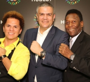 Miami : Hublot lance la campagne internationale Hublot Loves Football en présence de Pelé