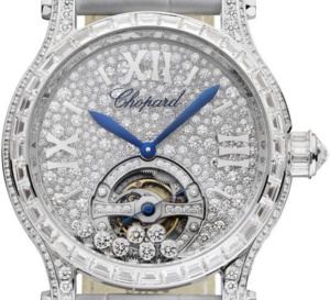 Chopard Happy Sport Tourbillon Joaillerie : diamants et tourbillon à 338.000 euros