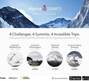 Alpina 4 Summits World Challenge : premier concours international d’ascension