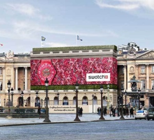 Swatch s’affiche place de la Concorde