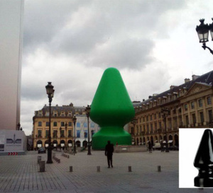 Place Vendôme : le "Tree" de Paul McCarthy est-il une oeuvre d'art ou un sextoy ?