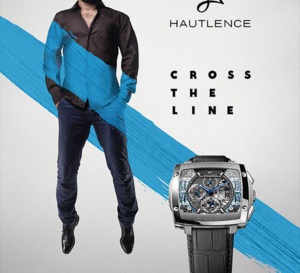 Cross the line : nouvelle campagne de communication de Hautlence avec Cantona