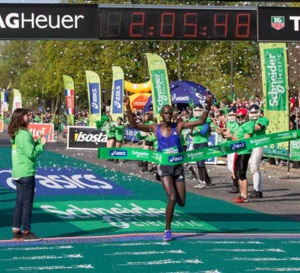 Le Marathon de Paris à l'heure TAG Heuer