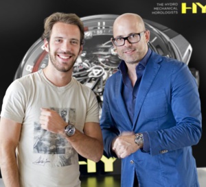 Jean-Eric Vergne, premier ambassadeur HYT